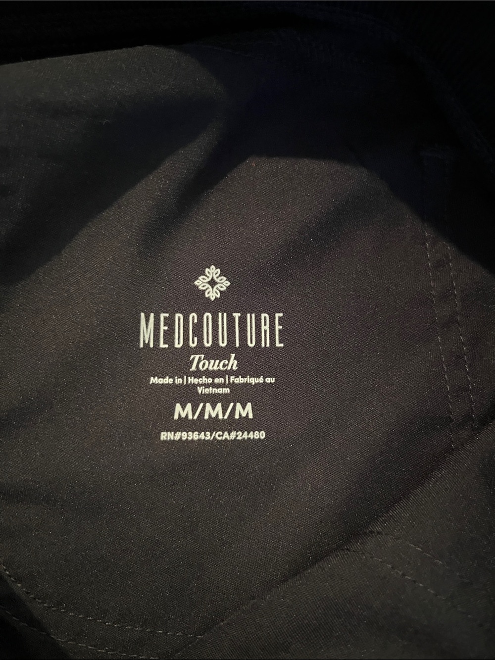 Women’s Black Jogger Pants - Medical Office Scrubs - Picture 2 of 4